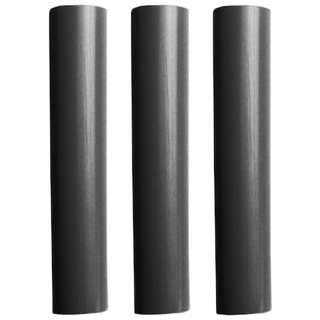 Pacer Group Heat Shrink Tube, Heavy Wall, Black, 12 in BEHS1-12BK-3